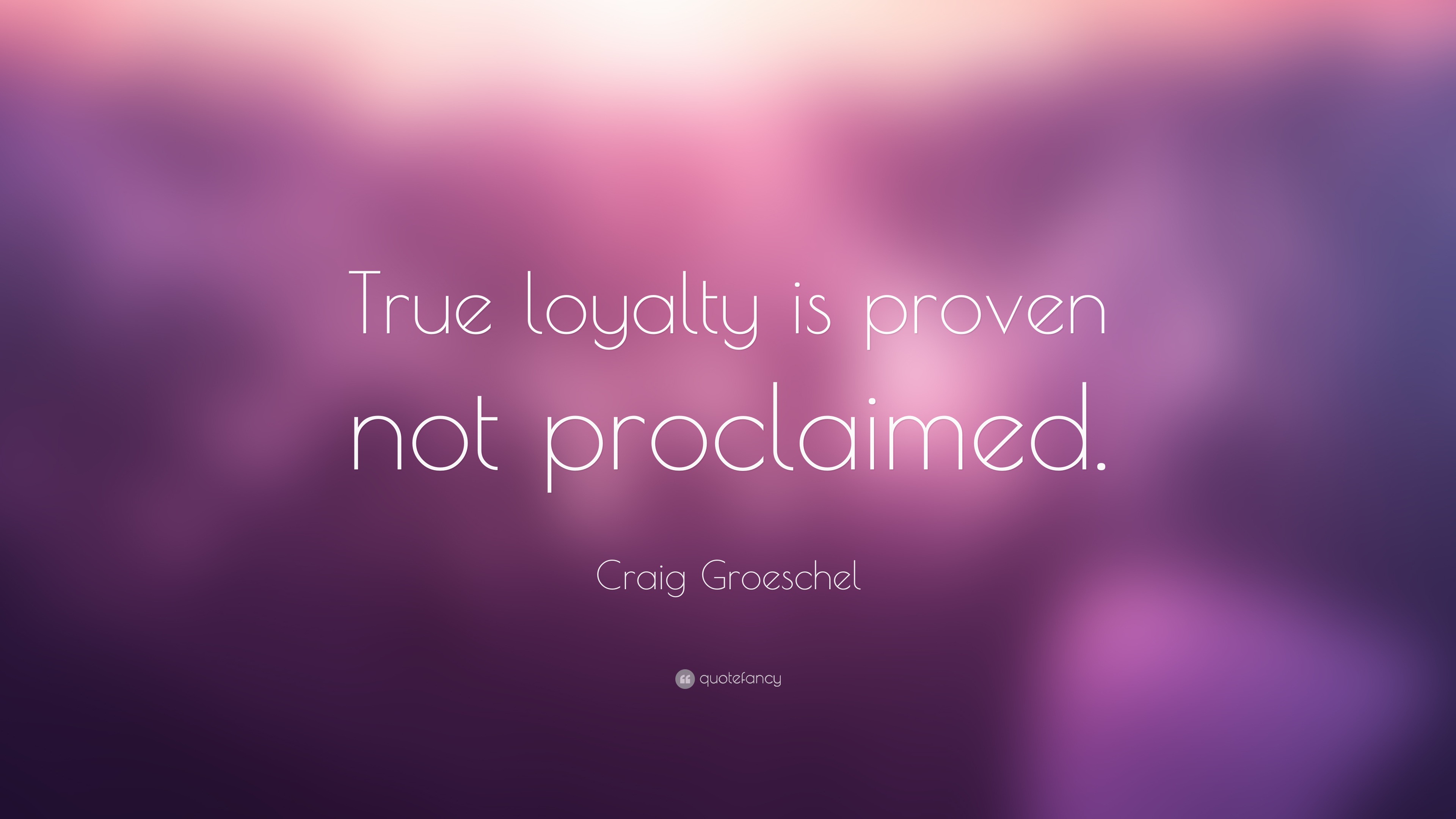 Reflection: True Loyalty Is Proven When You Are Not There to Witness It